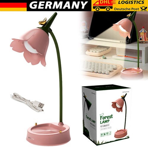 Led schreibtischlampe blume - led,