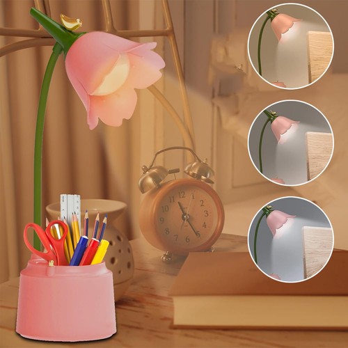 Blume led schreibtischlampe - blume,