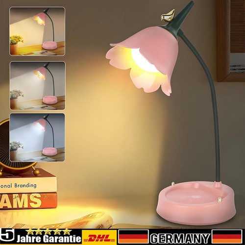 Led schreibtischlampe blume - schreibtischlampe,