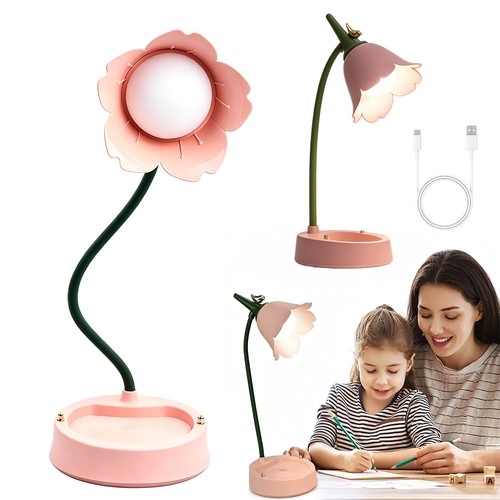 Led schreibtischlampe blume - led,