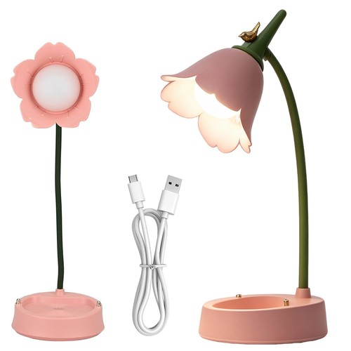 Led schreibtischlampe blume - schreibtischlampe,