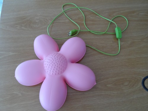 Lampe kunststoff motiv blume - lampe,